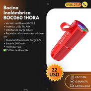 Bocina Bluetooth 1HORA BOCO60 - Img 55626328