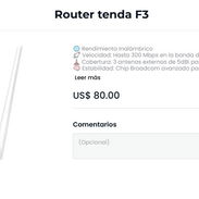 Router tenda F3 nurvo !!! - Img 55067060
