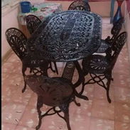 Mesa de 6 sillas para exteriores 🍀 entrega sin costo adicional en toda la Habana - Img 50718729