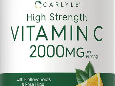Vitamina C Carlyle 2000mg 300tab  18$ interesados llamar o escribir 53309254 - Img main-image