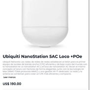 nano m5 loco ac nanostation loco 5ac + poe nano m5 loco ac con poe para punto a punto - Img 57085796