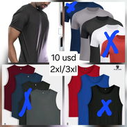 Camisetas de hombre talla grande 2xl/3xl. Ademas de enguatadas,gorras, chancletas pumas, adidas. Relojes original - Img 51072716