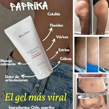Elimina el estrés y relájate con el gel de masaje Dr. C. Tuna Paprika y Bálsamo de Chile. Ideal para un masaje vigorizan - 2/2