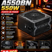 Fuente msi mag a 650 bn bronze no modular - Img 57901281