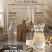Jarra de Cristal 1.3 Litros - Img 56227354