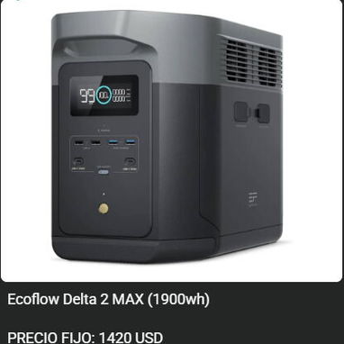 Estaciones de Energía Marca Ecoflow de diferentes modelos - 7/10