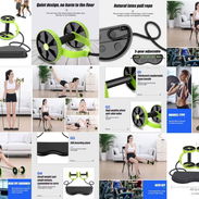Equipo de ejercicio multifuncional abdominal personalizable, con bandas de resistencia, rodillera, cintura y más preci - Img 55655151