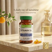 People's Choice Vitamina D3 – Salud Inmune y Huesos Fuertes (30 cápsulas) - Img 57881388