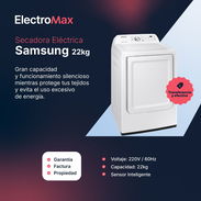 SECADORA SAMSUNG 22KG ELECTRICA (DVE22A3200W) - Img 57672538
