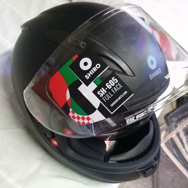 Casco marca Shiro nuevo de paquete - 4/4