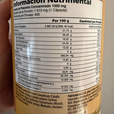 Omega 3 kirkland (400 cápsulas ) - 2/3