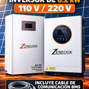 Inversor de 6.2kW con batería de 16kw - Img 58323394