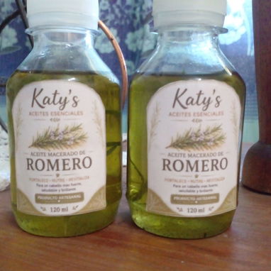 Aceites macerado de Romero. Cuidado del cabello. Aceites para el cuidado capilar. Belleza. Remedios naturales. - Img 123123685