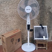 VENTILADOR RECARGABLE D PEDESTAL SOLAR FAN * Batería de litio 12v / 15w * Panel solar de 20w / 10.8 v / 2.5 A - Img 55797618