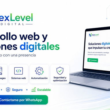 Programación Web y Soluciones Digitales | NexLevel Digital - Img 124915928