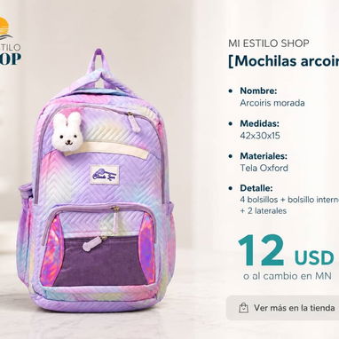 🟩 Mochilas Arcoiris 🟩 - 2/4