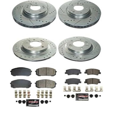 Discos y pastillas de frenos de Hyundai sonata y Kia - 3/3