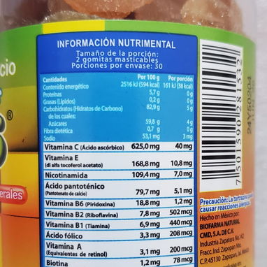 Multivitaminas para Niños (Gomitas) - Img 108642775