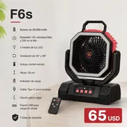 VENTILADOR RECARGABLE F6S - Img 56280213