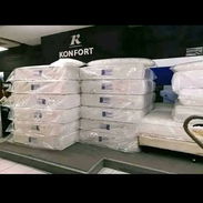Buenas ofertas de colchones konfort , viene con una pareja de almohadas de regalo , listos para entregar - Img 55452527