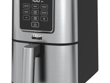 Bella Pro Series - 4-qt. Slim Digital Air Fryer - Stainless Steel - Img 63532930