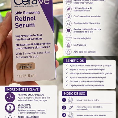 Cerave con retiro, lesión facial y suero encapsulado y mas tratamts faciales mensajería gratis en toda Ciudad Habana - Img 123098079