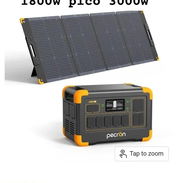 Estacion de energia 1800w pico 3000w mas panel. - Img 56694433