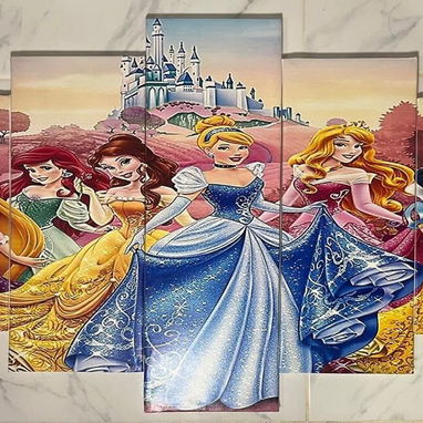 Cuadros decorativos  (Impresos en lienzo y montados en marcos de madera) Medidas: 50x85cm - 5/6