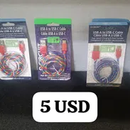 - vendo cables USB tipo C a USB tipo A Carga rápida 1 metro - Img 54624393