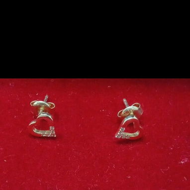 Variedad de modelos de aretes de oro 10k - Img 123679951