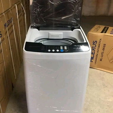 LAVADORA AUTOMÁTICA MILEXUS 8kg con entradas para agua CALIENTE y FRÍA. Factura  y Envío Gratis en casi toda la Habana - Img 116023483