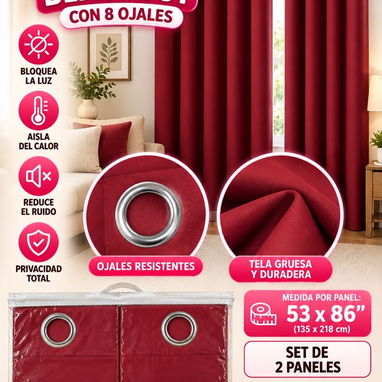 CORTINAS BLACKOUT - 7/8