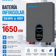 🚧 Bateria InfiniSolar de 5k 52v 100amp Modelo INF-LFP- 48100 🚧 - Img 57169572