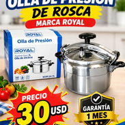 OLLA DE PRESIÓN DE ROSCA MARCA ROYAL INTERESADOS ESCRIBIR AL WHATSAPP - Img 57290327