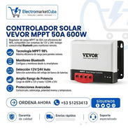 Controlador Solar - VEVOR 50A 660W (12V) / 1320W (24V) - Img 55492567