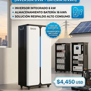 ☀️ KIT SOLAR TODO EN UNO (INVERSOR 6 kW + BATERÍA 16 kWh) ⚡🔋 - Img 57194676