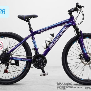 Bicicletas medidas 26 - 2/2