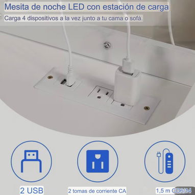 Mesita de noche de lujo - 5/7