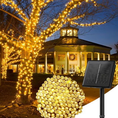 Guirnalda de luces solares 12m - 4/6