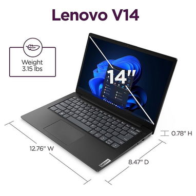Laptop Lenovo V14 G4 IRU Intel Core i7-13620H 8GB RAM 256GB SSD 14 FHD Windows 11 Home Negro. Envío incluido - 2/2