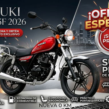 Moto Suzuki GN125F 2026 ORIGINAL - 2/6