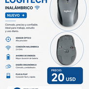 🖱️ Mouse Inalámbrico Logitech | Nuevo | ¡Listo para usar! - Img 56552967