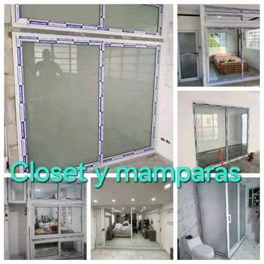 Se realizan trabajos de carpintería de aluminio - 8/9