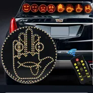 luz LED para ventana trasera de coche con forma de mano - Img 50942301