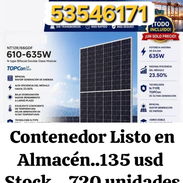 Paneles 620-635W por Contenedor - Img 57913964