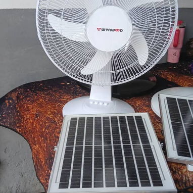 Ventiladores recargables con panel solar - Img 123127594