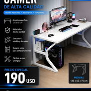 (A)ESCRITORIO GAMER DE ALTA CALIDAD 190usd - Img 55897323