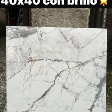 D calidad losa d 40x40 con brillo linda para su hogar - Img 117321575