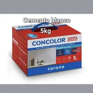 Cemento blanco de 5kg - Img 55996714