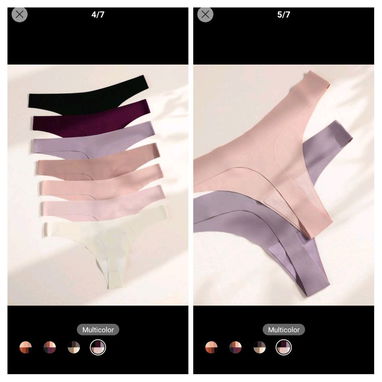 Blumer sin Costura Regular, Tanga, Hilo S M L Xl $1850 54671362 Jeiler - Img 118704219